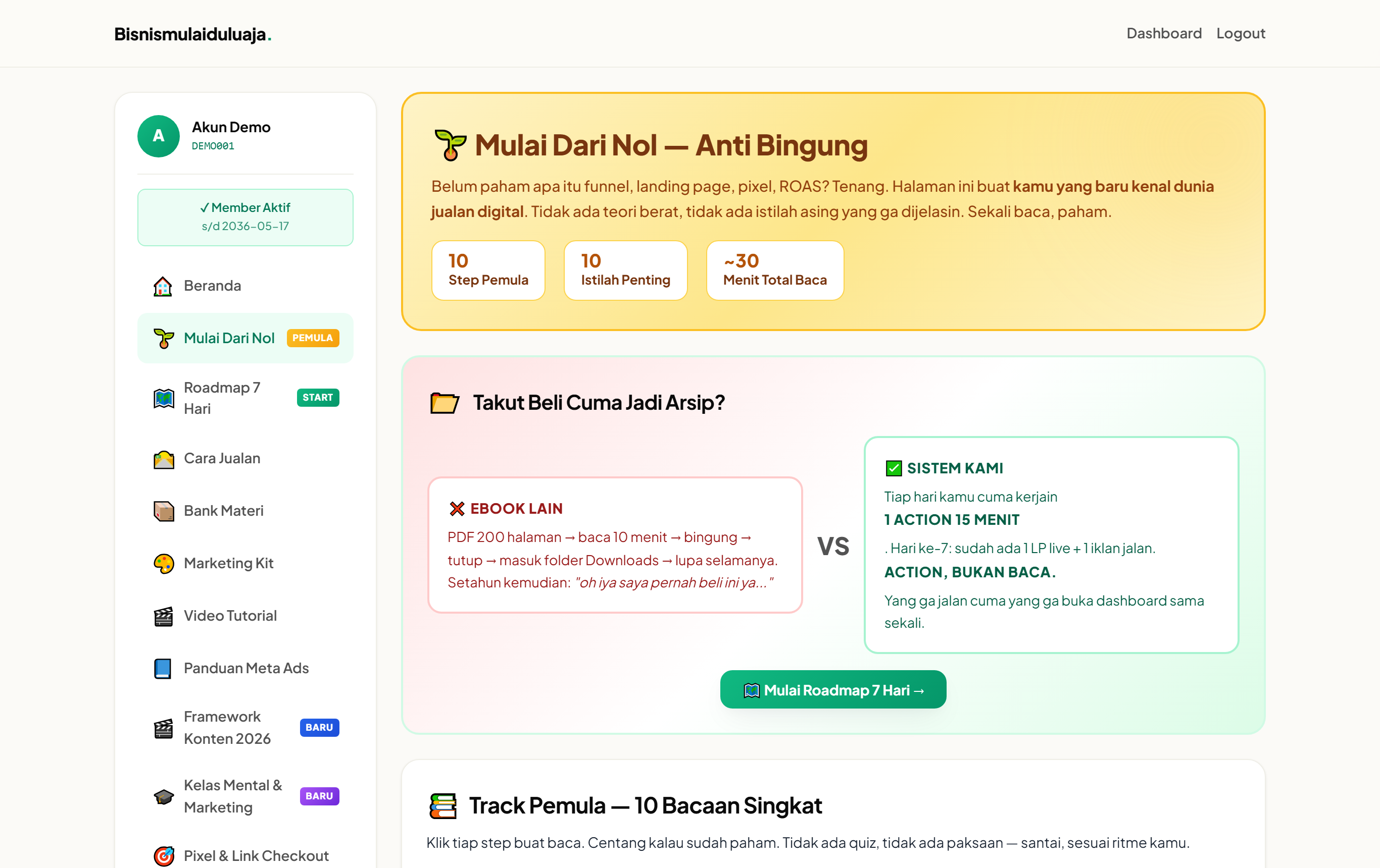 🌱 Mulai Dari Nol